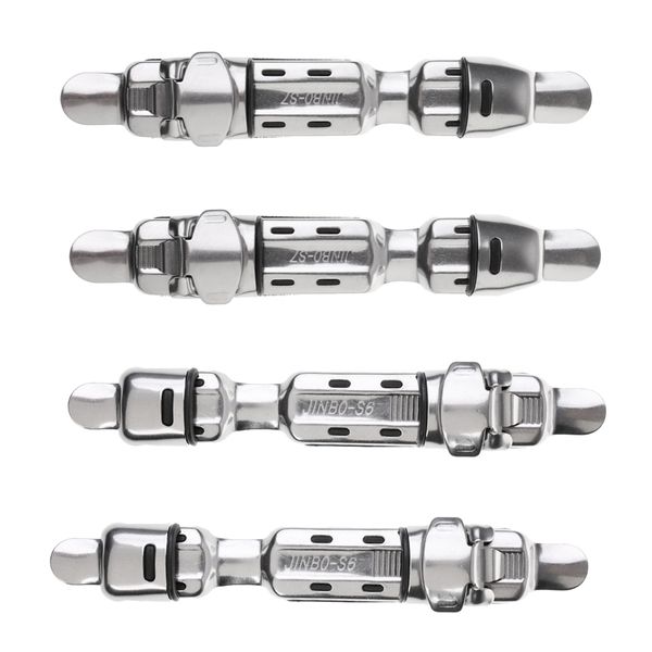 

4 pieces fishing reel seat deck wheel rod clip pole fitted deck rod building