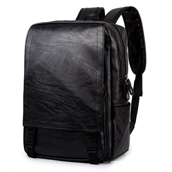 

computer backpack travel bag large capacity rucksack mens pu business bag travel backpack for outdoor travel rucksack new