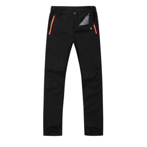

outdoor pants can be detached in autumn and winter plus velvet thick warm and windproof waterproof ski pants, Black;green