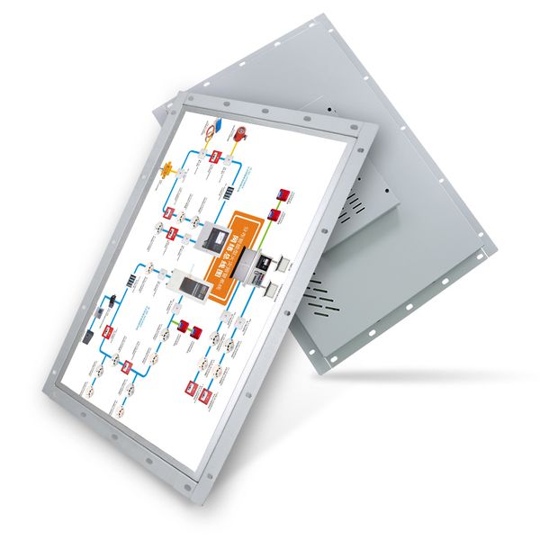 

19-дюймовый планшетный монитор 1440 * 900 16: 9 hdmi vga tv usb не сенсорный экран open frame промышленный монитор компьютера