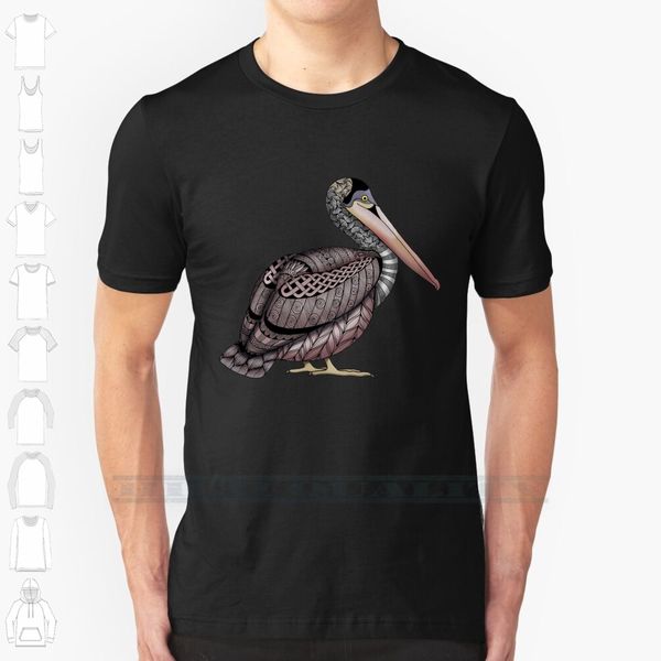 

brown pelican custom design print for men women cotton new cool tee t shirt big size 6xl brown pelican pelican