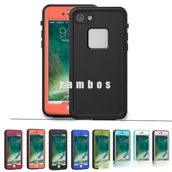 

ip68 waterproof phone case dust shock proof underwater ultra slim case cover for iphon 7 dhl free