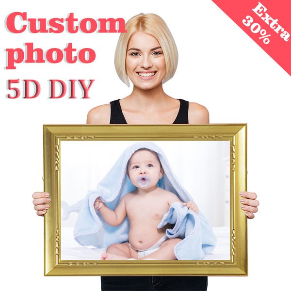 

paintings djoos 5d diy po private custom diamond painting full square round cross stitch mosaic kits embroidery gift