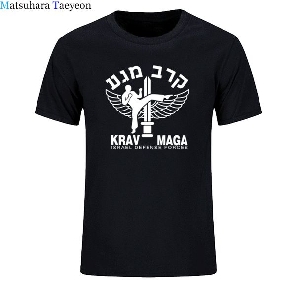 

men short sleeve t shirt new israel krav maga t shirts men cotton summer style short sleeve defense force t-shirt