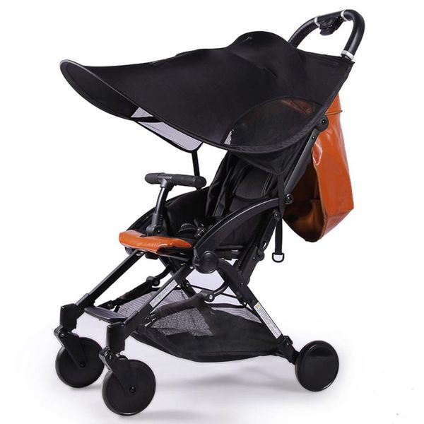 

stroller parts & accessories sunshade awning breathable adjustable cover zipper openable window baby summer easy install portable universal