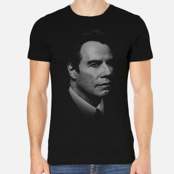 

john travolta new men t-shirt black clothing 3-a-061