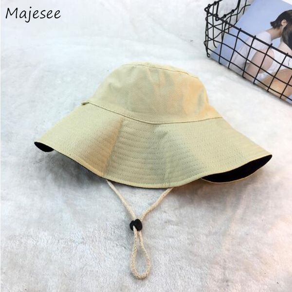 

sun hats women two sides candy color japanese style kawaii sun-proof casual harajuku solid chic girls all-match cute summer hot, Blue;gray