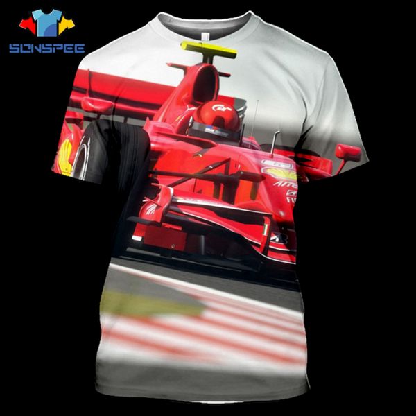 

f1 boys girls racing sportswear 3d print shirts funny hippie kawaii men clothing