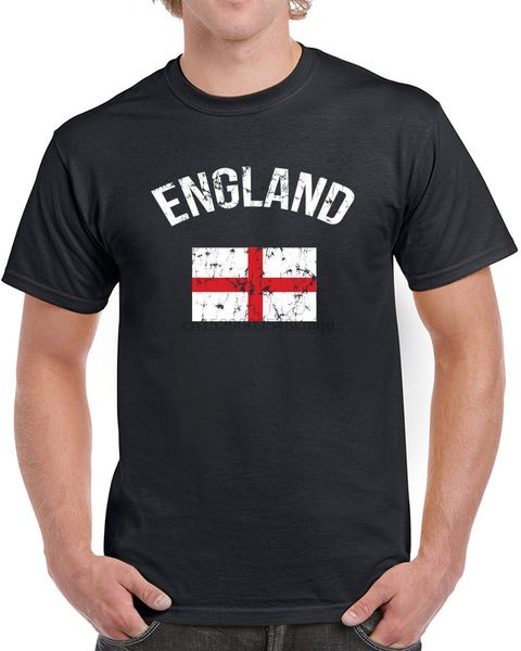 

443 england mens t-shirt flag british futbol united kingdom rugby sports fan new fashion style men tee 2019 tees