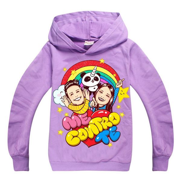 

me contro te kids hoodies cute fashion cartoon hoodies for teen girls 6-14y sweatshirt and trousers girls clothes 200923, Black