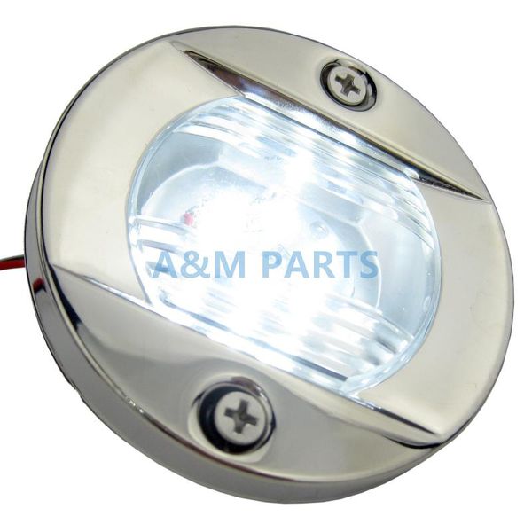 

marine led transom light boat stern light stainless steel spashproof flush mount