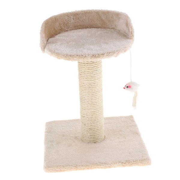 

sisal cat activity tree with scratching posts kitten climbing frame play toy