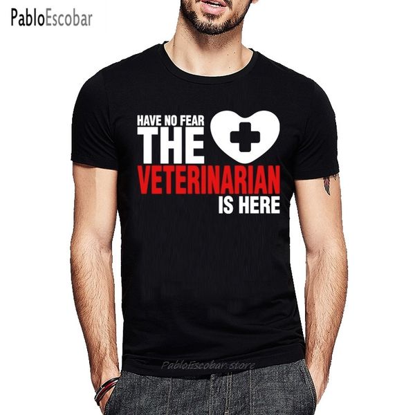 

new summer have no fear the veterinarian is here tees shirt short sleeve printing & tees euro size