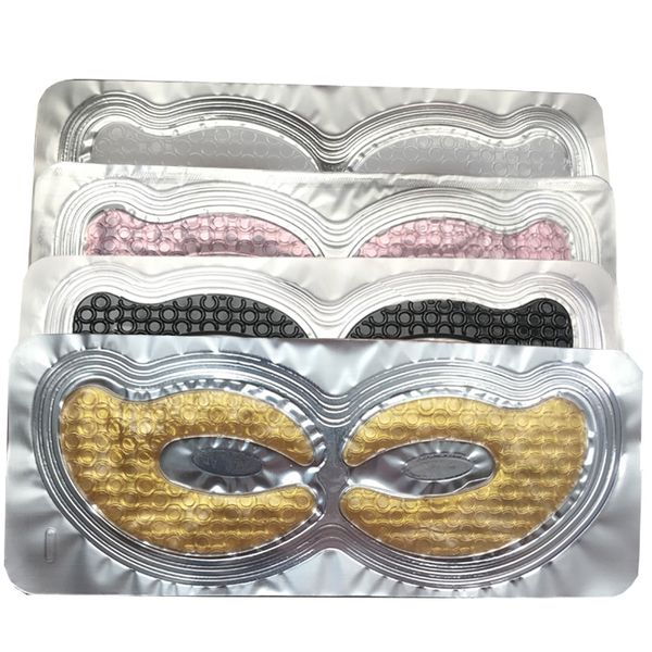 Collagen Crystal Eye Care Mask Patch per borse per gli occhi Grughe Cerchi scuri illuminanti Linee sottili Pad Idratante profondo