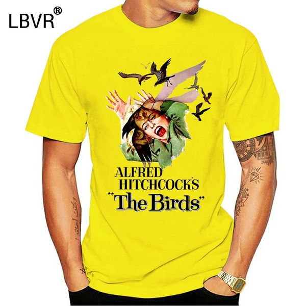 

alfred hitchcock the birds poster retro vintage hipster t shirt 1246