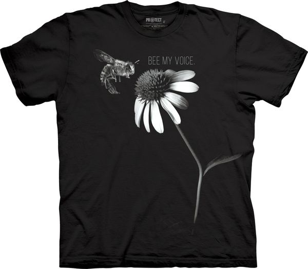 

the mountain bee my voice animal protect t shirt