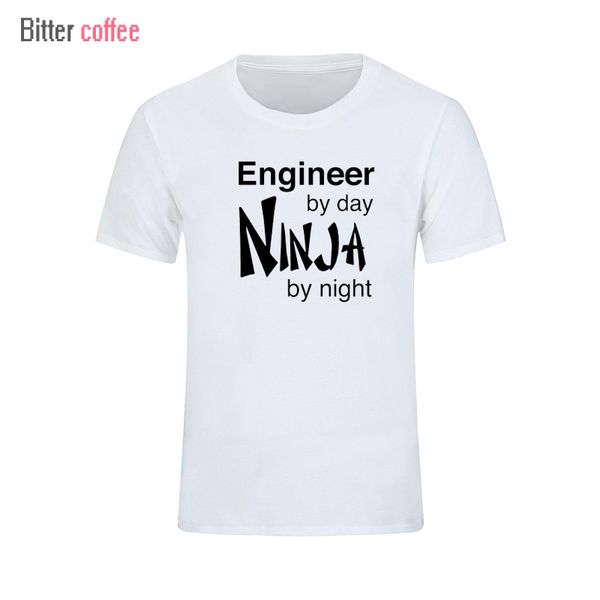 

nwe summer men's casual engineer by day ninja by night t-shirt short sleeve custom tee shirts for cotton t shirt xs-xxl