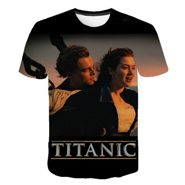 

anime game love movie titanic homme 3d print shirts harajuku comics anime men clothing