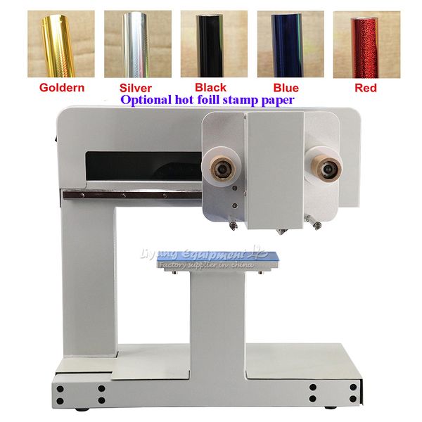 

foil stamping machine digital printer heat press machine for pvc card leather paper logo