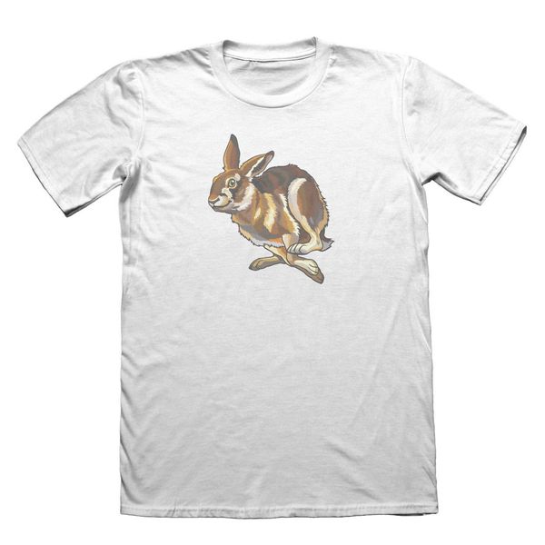

t shirts fashion 2019 summer new men cotton t-shirt happy hare design t shirt