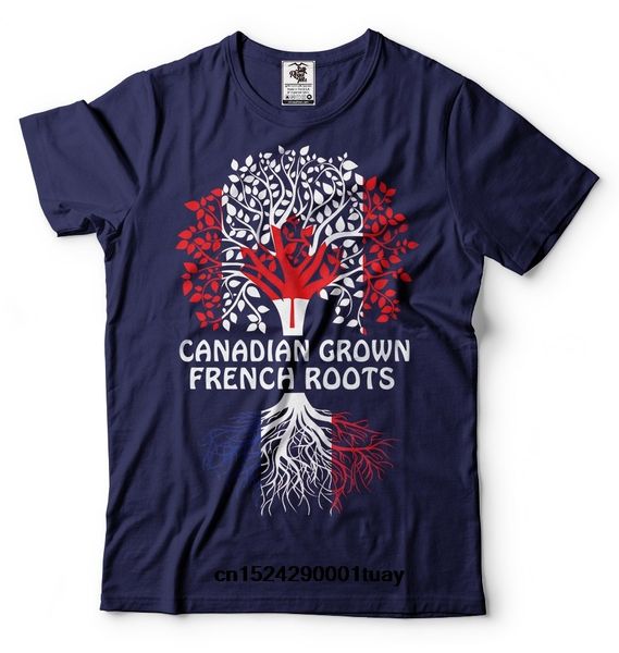 

canadian grown french roots t-shirt patriotic tee shirt