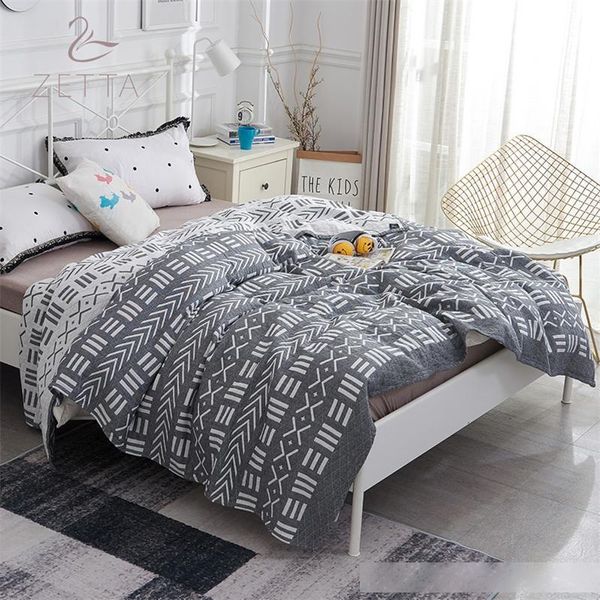 

zetta] three-layer gauze towel by cotton single double summer air conditioning summer cool quilt thin section nap blanket