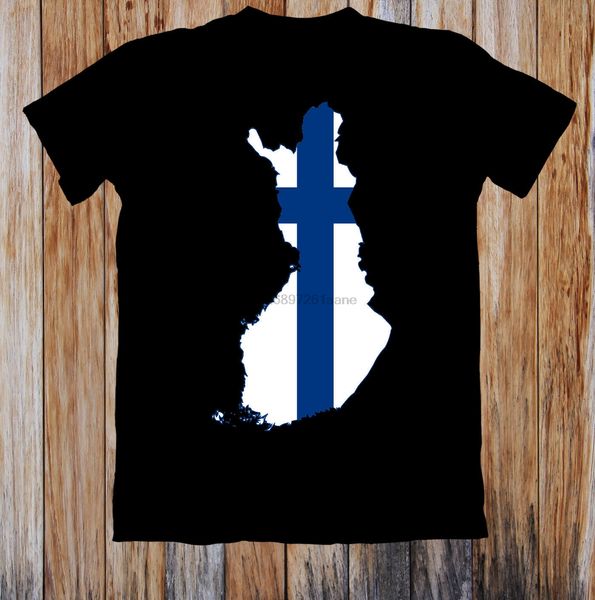 

finland map flag t-shirt tshirt discount new hip hop fashion 2018 officia