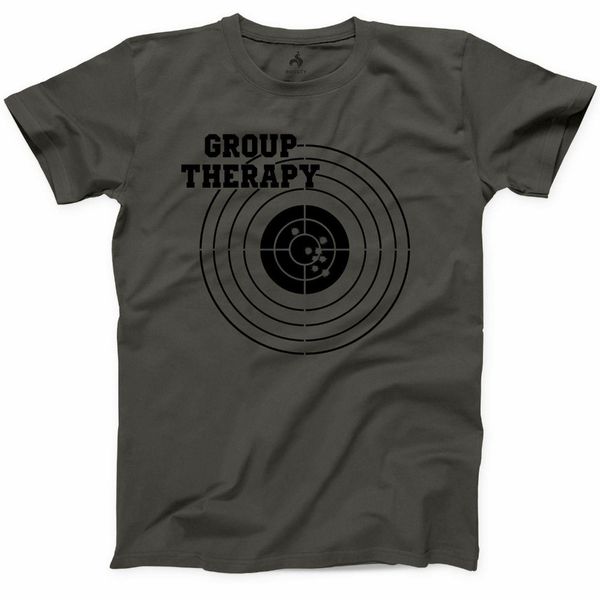 

group therapy shooting t shirt funny gun laws rights american 2nd amendment new 2019 funny print men brand clothing