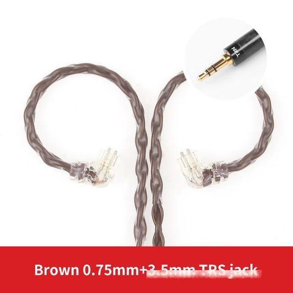 

earphone accessories trn t2 16 core silver plated hifi upgrade cable 3.5/2.5mm plug mmcx/2pin connector for 80 v10 v30 a10 c10