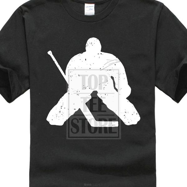 

t shirt design basic comfort soft o neck sportive ser ice hockeyer goali premium short sleeve mens shirt