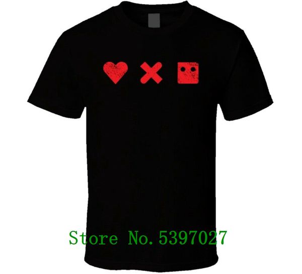 

love death robots netflix heavy metal sci fi tv distressed red t shirt tshirt for men clothing cotton summer men's t shirt