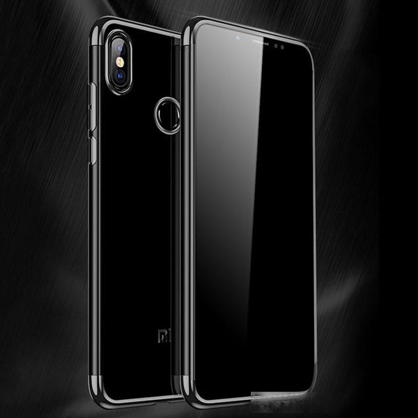 

for xiaomi redmi note 6 pro case luxury plating soft clear back cover for redmi note 6 5 pro note6 pro phone cases