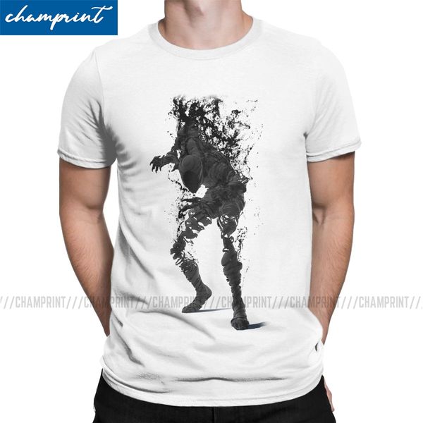 

men's t-shirts ajin ghost awesome pure cotton tee shirt short sleeve t shirt o neck clothes birthday present
