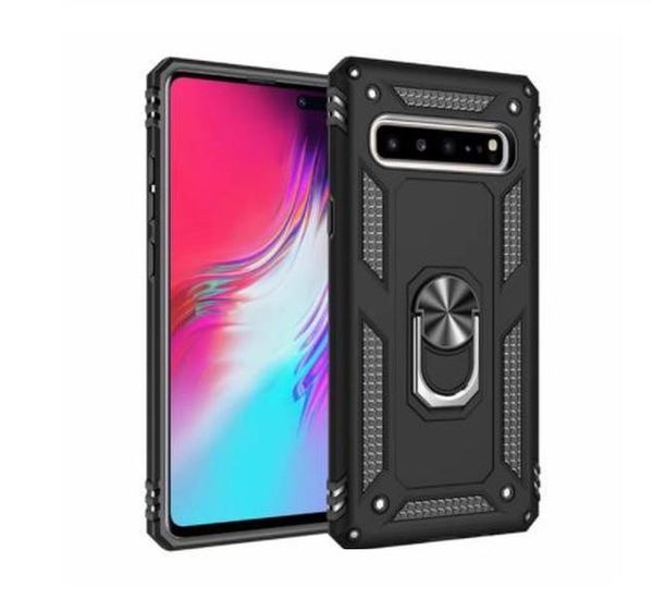 

car mounted armor case for samsung galaxy a20e a10s a20s a30 a40 a50s a70s shockproof ring buckle stand soft tpu hard pc phone case cover