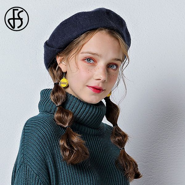 

fs solid beanies for women autumn winter wool beret hats warm knitted caps skullcap hats gorro ski caps beanie female gorros, Blue;gray