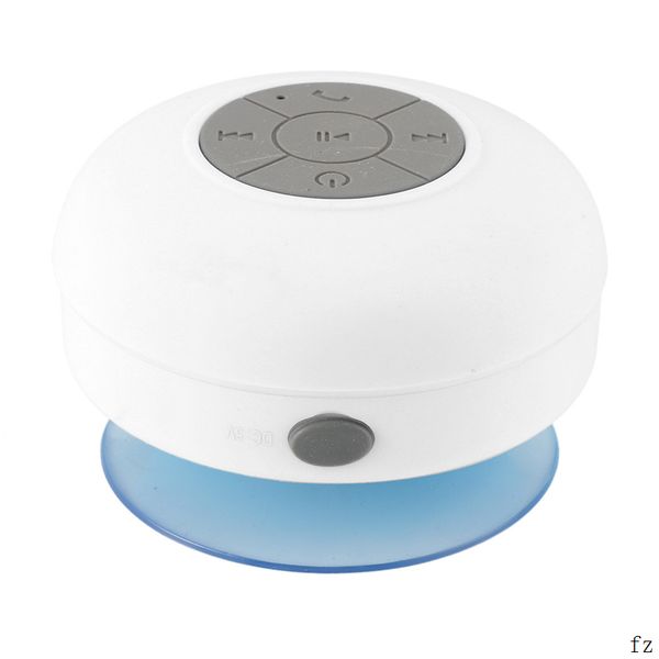 

20 pcs mini bluetooth speaker waterproof wireless stereo subwoofer loudspeaker with suction for showers bathroom pool beach