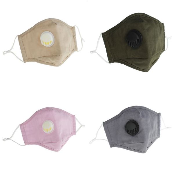 

2021face dhl masks reusable mask washable pm2.5 anti-dust valve protective cotton face masks c mk9a