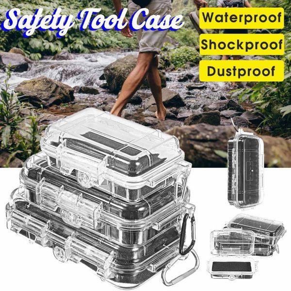 

outdoor waterproof safety case shockproof sealed abs plastic tool dry box safety equipment dry box caja de herramienta