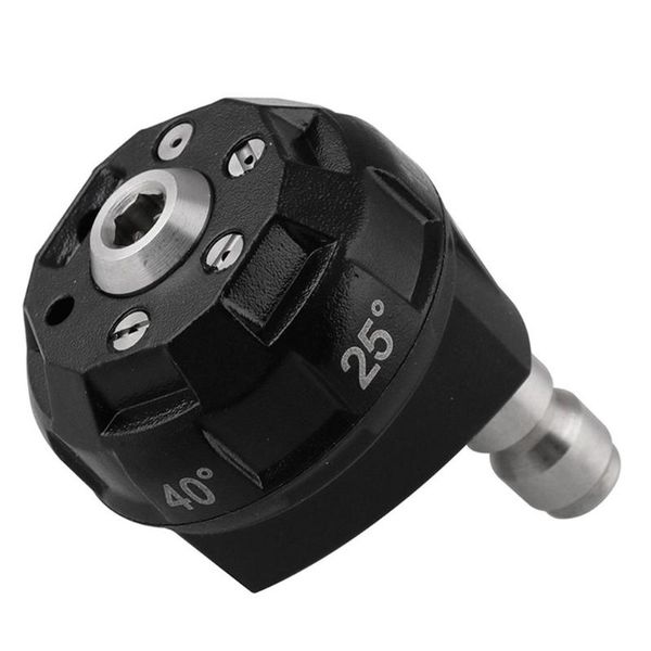 

car wash nozzle for high pressure washer metal adjustable spray patterns working pressure is up to 4000 psi 1 set