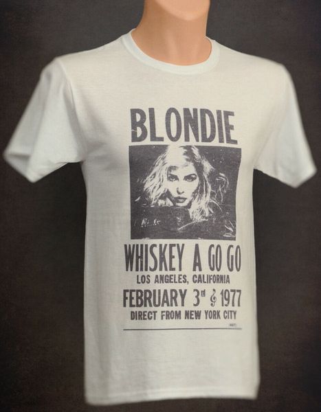 

blondie футболка концерт листовка debbie harry punk rock new wave