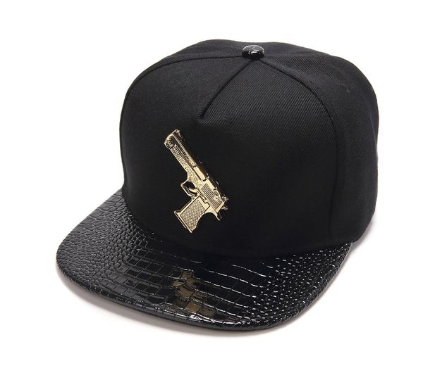 

gun пистолет моделирование snapback cap плоский шляпах питание для взрослых женщин людей hip hop регулируемого party sport cap, Blue;gray