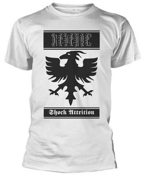 

revenge 'shock attrition' (white) t-shirt new cotton loose size tee shirt