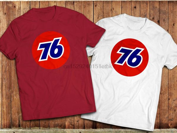 

ретро союз 76 petrol t-shirt азс сша нефти автоспорт автомобиль авто
