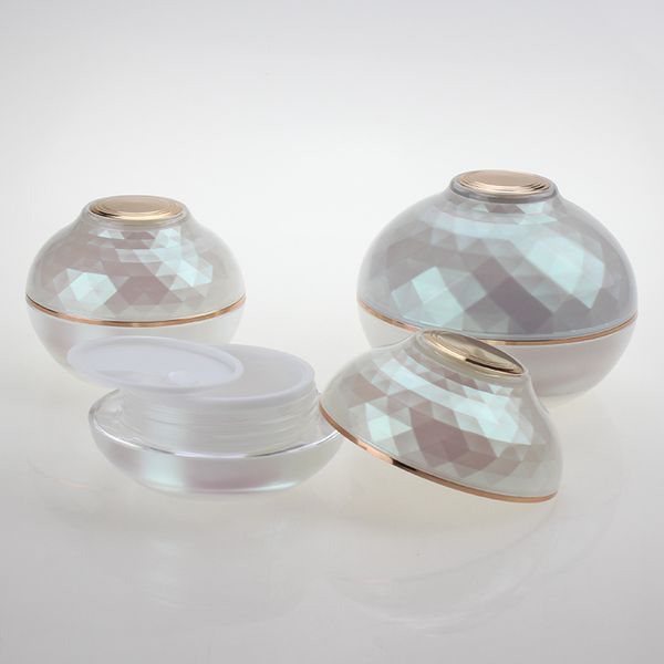 

face cream acrylic container,light pink 50 g cosmetic jar