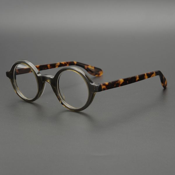 

zerosun small round reading glasses 1.75 1.25 1.5 42mm eyeglasses frames read men black tortoise diopter 0.75 0.5 4.0 5, White;black