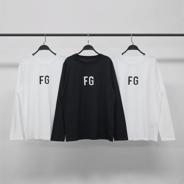 

of high fg t-shirt a0n5p god t 6th season 6 fog base street shirt reverse long-sleeved fuguiline main men's fashion t-shirt fear bp2ze, Black