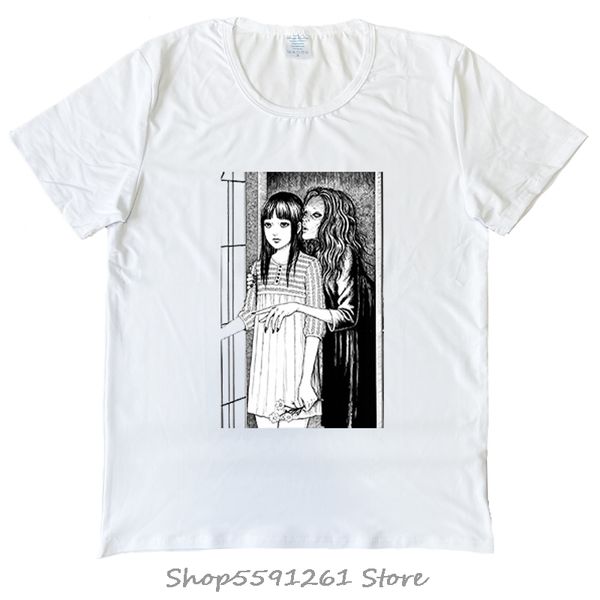 

new junji ito tshirt men's cool short sleeve o-neck modal t-shirt summer fashion tees anime hip hop tshirt harajuku tees