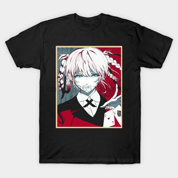 

men tshirt kakegurui the student council anime t shirt women t-shirt tees top