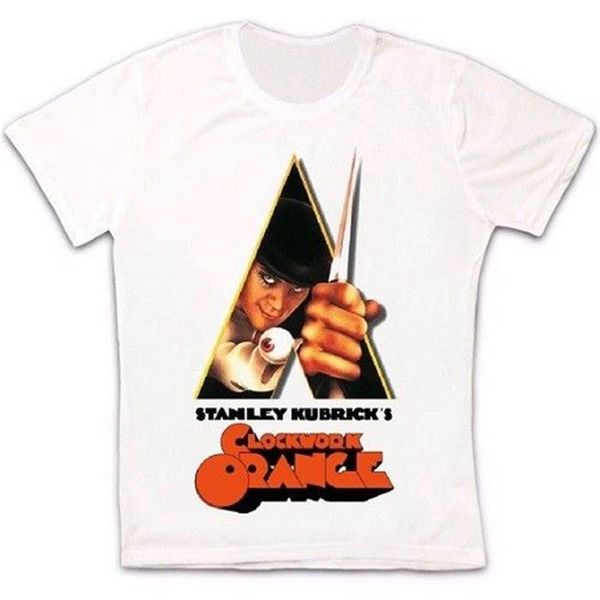

clockwork orange movie retro vintage hipster tshirt 599 short - sleeved tee shirt