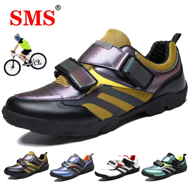 

cycling footwear sms bicycle shoes men outdoor road mountain bike sapatilha ciclismo mtb sneaker triathlon racing, Black